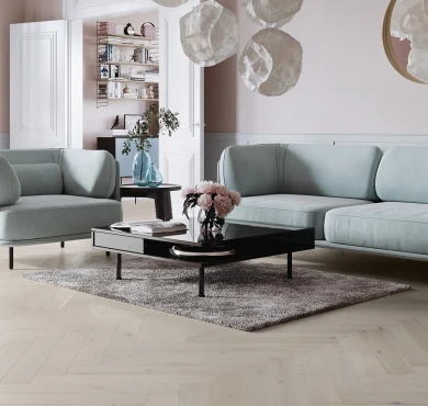 Stejar Cappuccino Herringbone 110